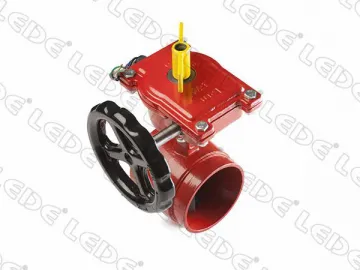 Fire Protection Grooved Butterfly Valve