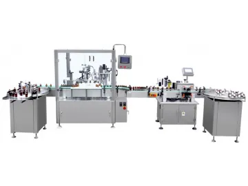 Automatic Filling Machine with Capper