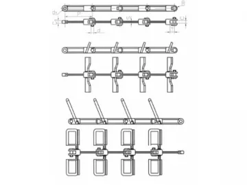 Forged Fork Link Chain