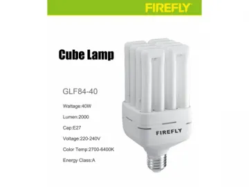 Energy Saving Lamp, Cubelite Shape CFL