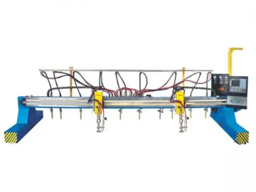 Multi-Head Flame Strip Cutting Machine