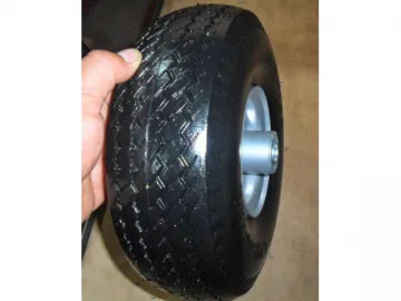 10″ Flat Free Hand Truck Wheel