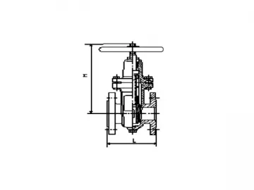 SHC-8D Metal Seal Gate Valve