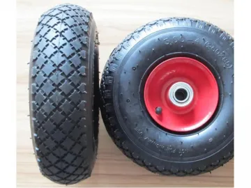 10″ Pneumatic Rubber Wheel