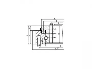 Ball-Roller Combination Slewing Bearing