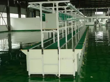 Dual Lane PCB Workstation Belt Conveyor