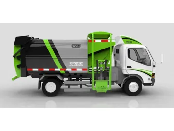 Side Load Garbage Truck