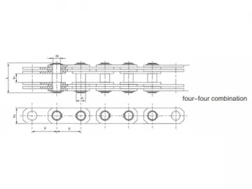 Steel Draw Bench Chain