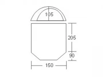 KM-9006 2-Person Tent