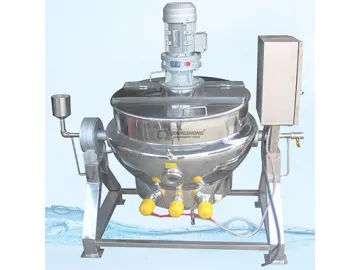 Electric Jacketed Kettle, Tilting