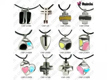 Stainless Steel Pendant, Healthy Jewelry