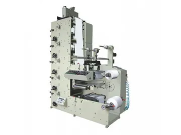 Flexographic Press, 4 Color Label Printing