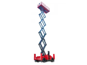 Self-Propelled Rough Terrain Scissor Lift, XDW Series