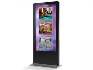 82 Inch Freestanding Digital Kiosk