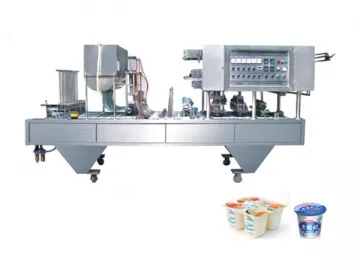 Automatic Cup Filling and Sealing Machine