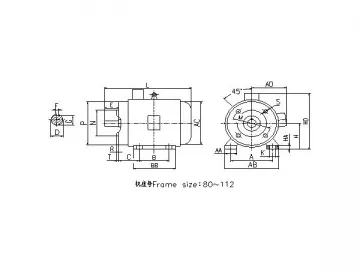 Three-Phase Induction Motor, YX3 Series