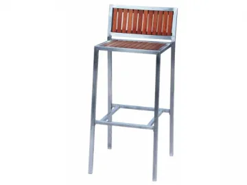 Teak Bar Chair