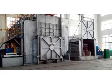 Furnace for Aluminum Homogenizing, using Electric Heater