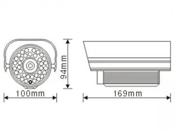 35 LED Waterproof IR Surveillance Camera