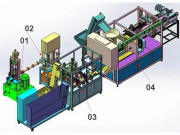 Silicone Sealant Piston Filling Line