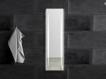 SL05 Frameless LED Lighted Full Length Dressing Mirror