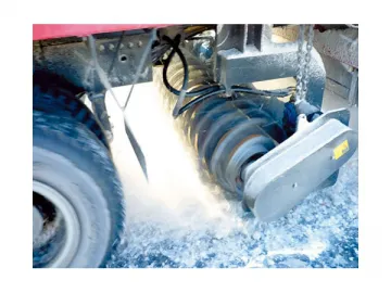 Snow Removal and Deicing Truck