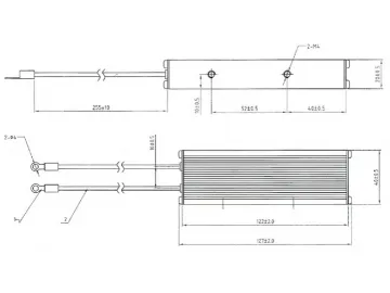 Aluminum Shell Metal Film Resistor