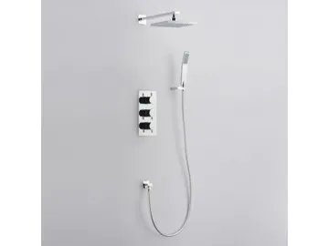 Wall Mount Thermostatic Concealed Shower Valve