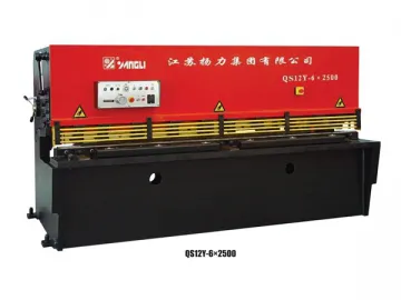 Hydraulic Swing Beam Shear, QS12Y Series Deep Throat Type