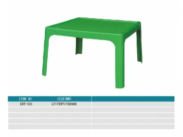 Children′s Plastic Table