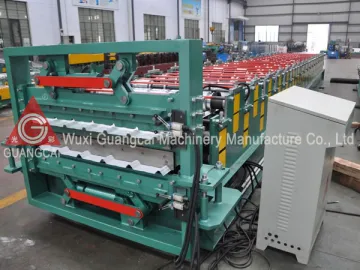 GWC900-820 Double Layer Roof Panel Roll Forming Machine