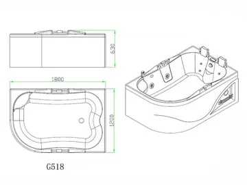 G518 Bathtub