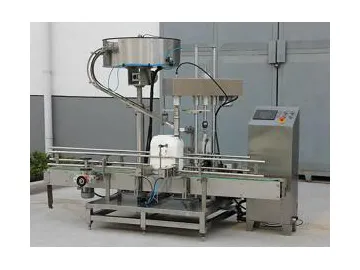 Automatic Screw Capping Machine (for 10-30L Flat Bottle/Drum), FX-1