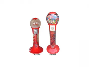 ABS Plastic Gumball Vending Machines