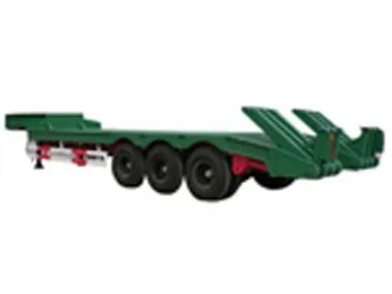 40 Feet Triple Axle Low-bed Trailer