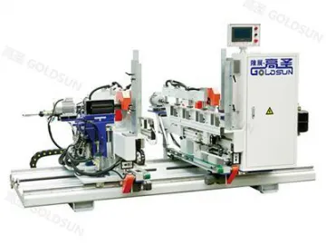 Fixed Length Cutting Notching Grooving Drilling Machine