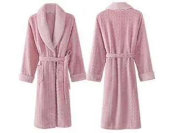 Solid Color Bathrobe