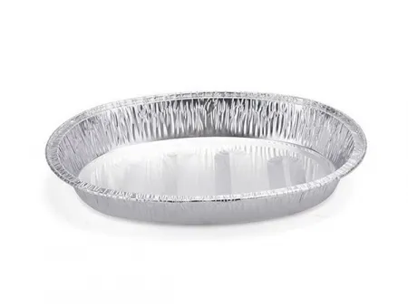 Oval Wrinklewall Aluminum Foil Container