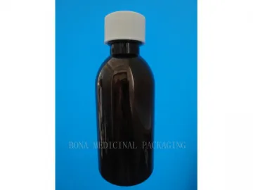 120ml PET Cough Syrup Bottle