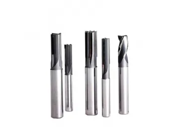 PCD End Mill, Square, 4 flutes