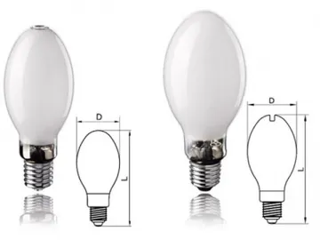 High Pressure Sodium Vapor Lamp With Internal Ignitor