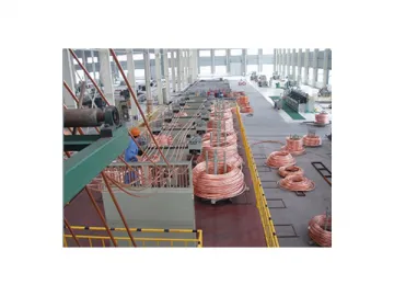 Upward Copper Continuous Casting Machine