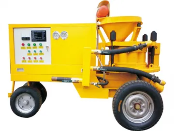 PS Series Wet Concrete Gunite Machine