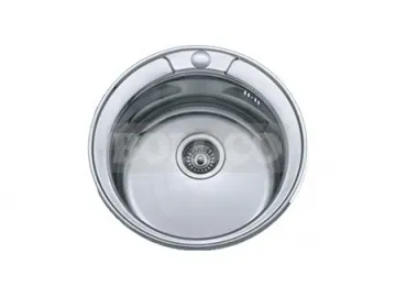 BL-857 Round Single Bowl Stainless Steel Kitchen Sink