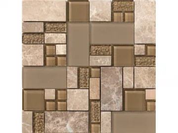 Crystal Mixed Stone Mosaic Tile (Freestyle Series)