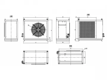 Condensing Unit for Crane Cab Air Conditioner