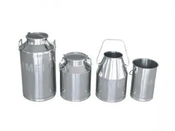 Stainless Steel Milk Bucket