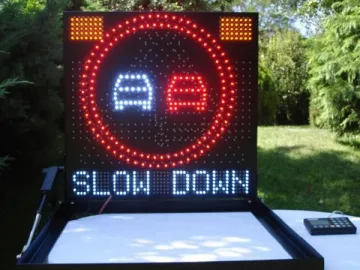 LED Traffic Warning Sign