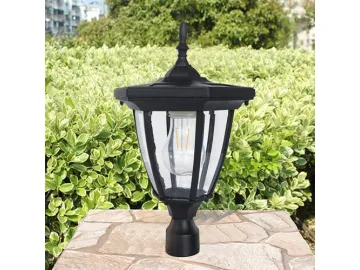 Cast Aluminum Post Mount Solar LED Light, ST6221Q-A LED Light