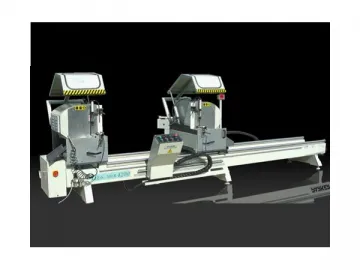 Precise Double Mitre Saw with Digital Measurement Display